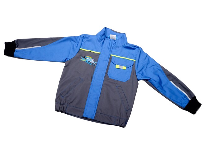 Bunda montérková dětská  122/128