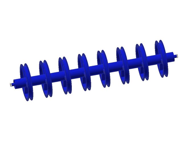 VÁLEC SADA          DRR540/2429/C45M12/8 VÁLEC SADA          DRR540/2429/C45M12/8