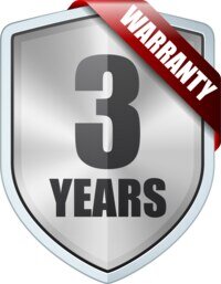 3 Years Warranty